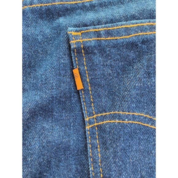 Vintage Levis 517 Bootcut Orange Tab Jeans Mens 38x30 90s Made In USA Cowboy - Picture 15 of 16